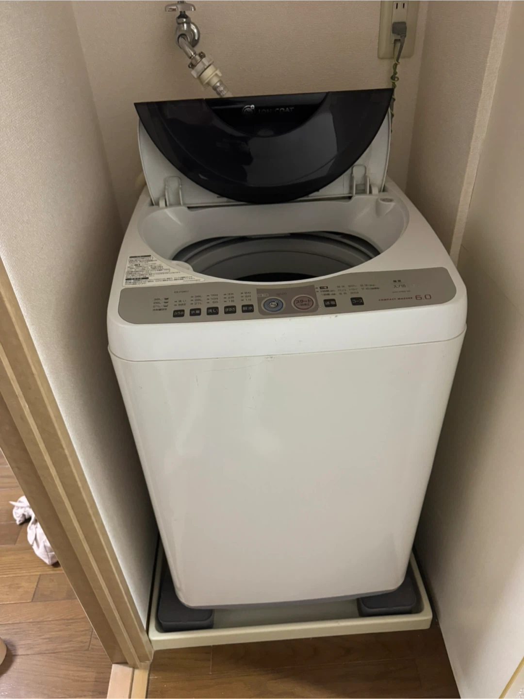 シャープ 洗濯機 ES-FG60J 6.0kg