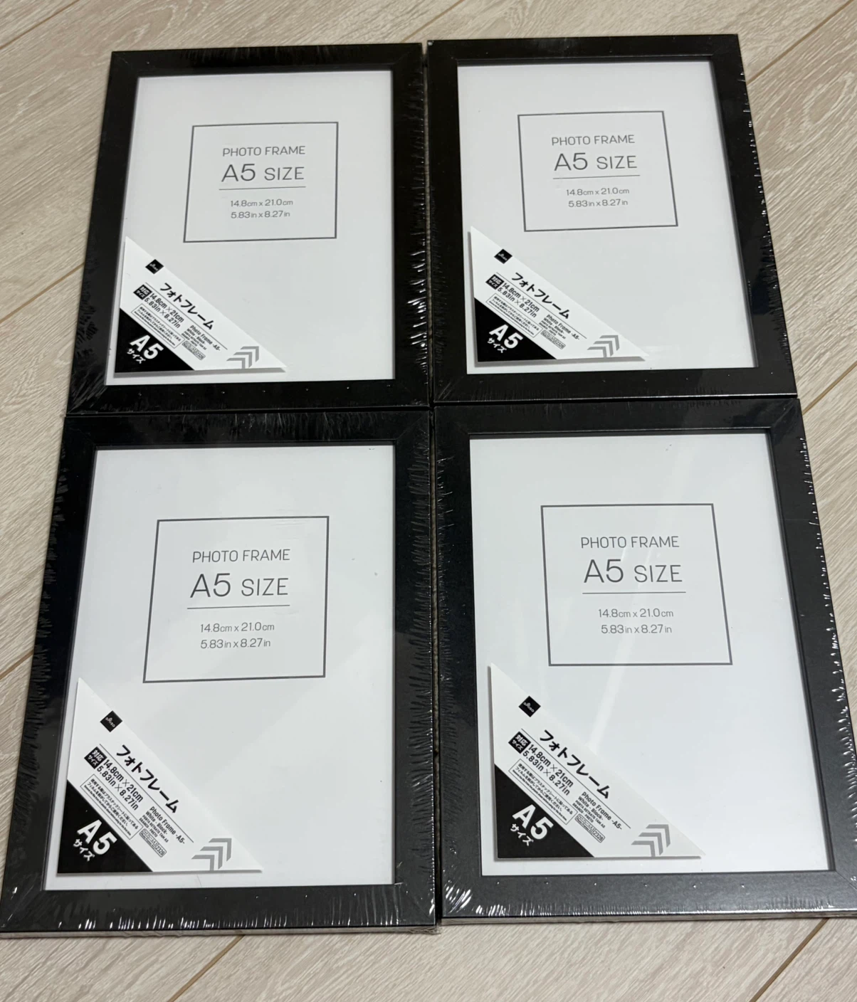 新品未開封DAISOフォトフレーム4個セット