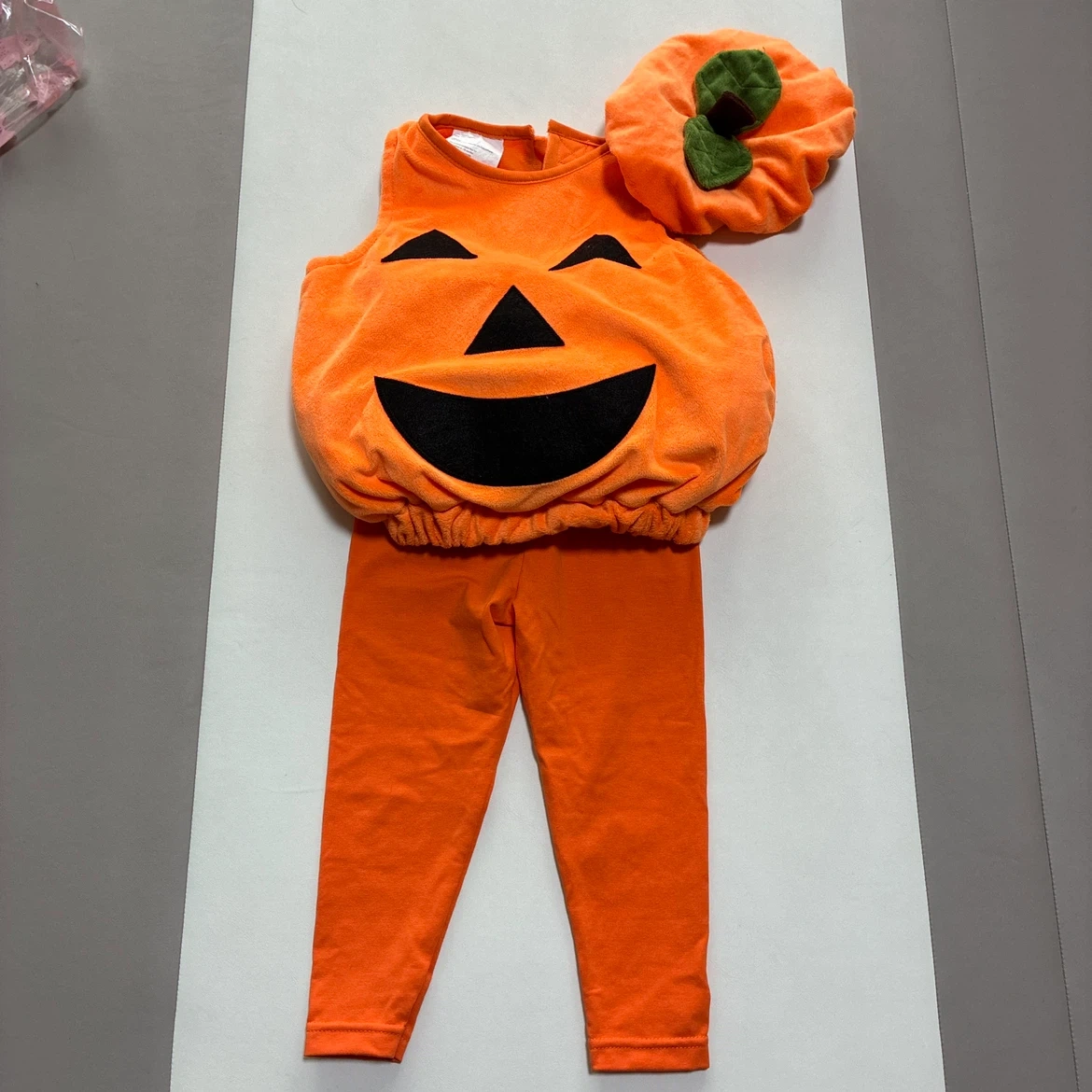 ハロウィン パンプキン コスチューム 9-18ヶ月の写真2枚目