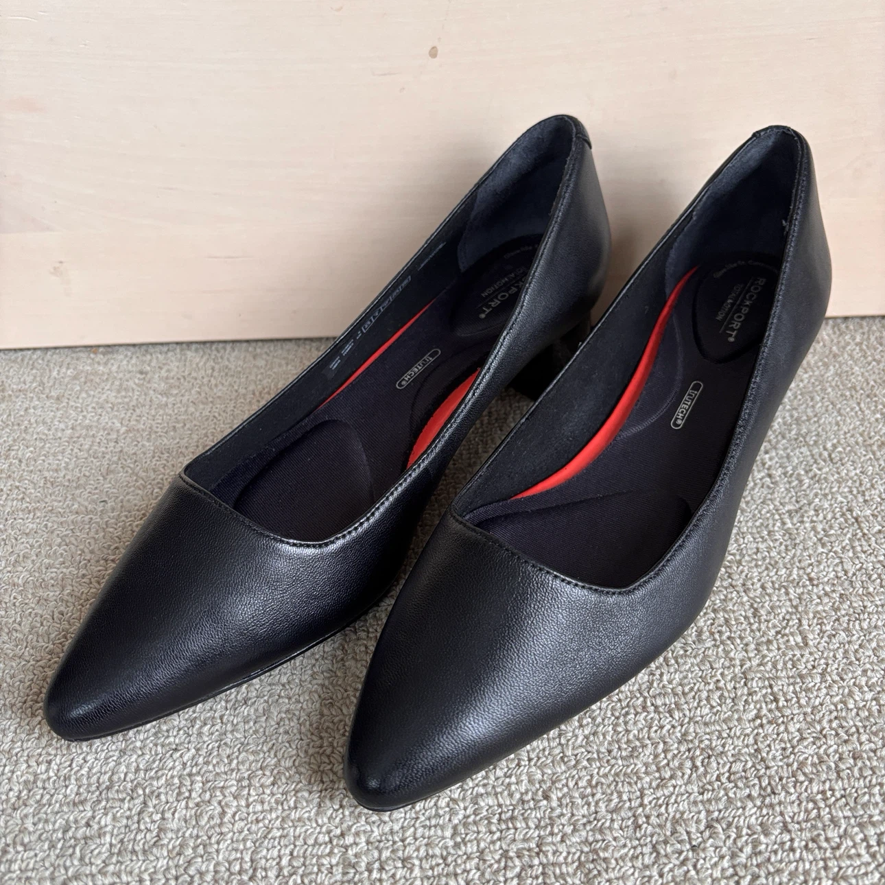 未使用　Rockport  トータルモーション　グレーシー　レザーパンプスの写真2枚目