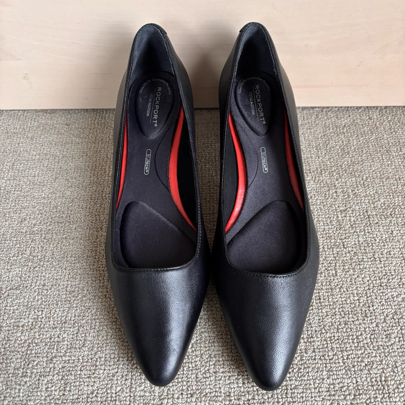 未使用　Rockport  トータルモーション　グレーシー　レザーパンプスの写真3枚目
