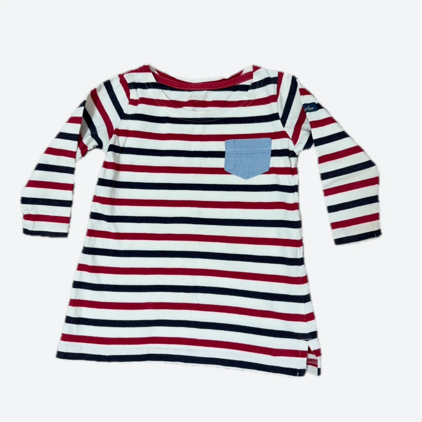 チェロキー ボーダー長袖Tシャツ 80センチ