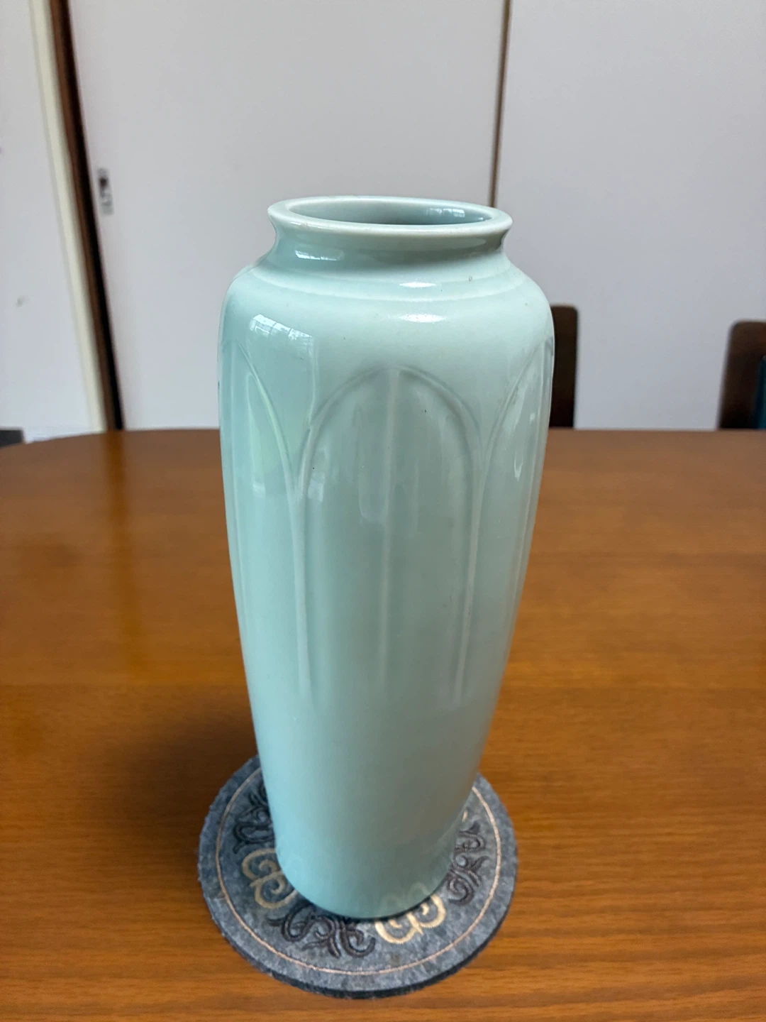 青磁 花瓶 陶器の写真4枚目