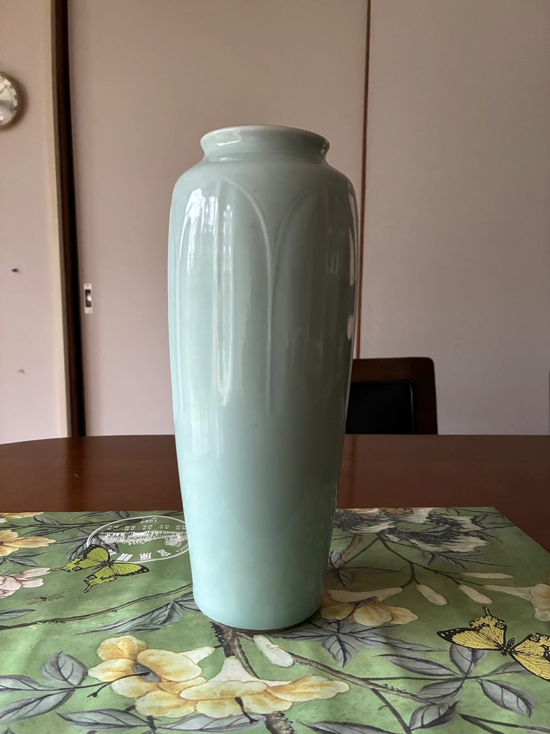 青磁 花瓶 陶器の写真5枚目