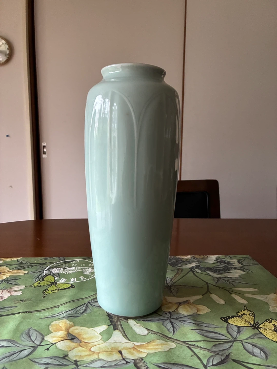 青磁 花瓶 陶器の写真5枚目
