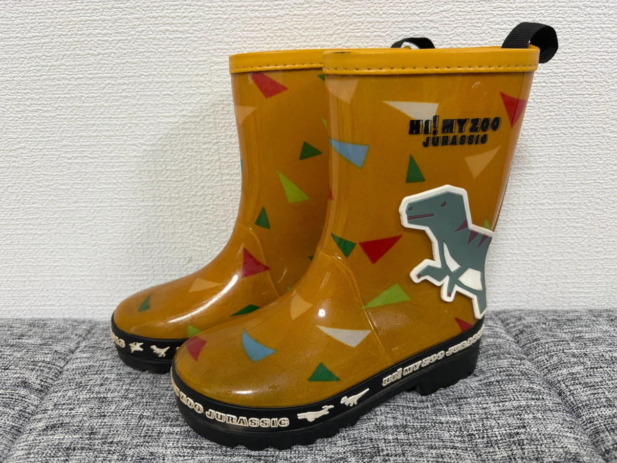 美品！ 恐竜 レインブーツ 18cm
