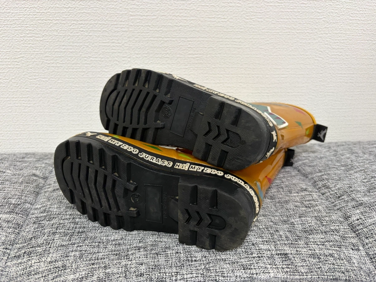 美品! 恐竜 レインブーツ 18cmの写真6枚目