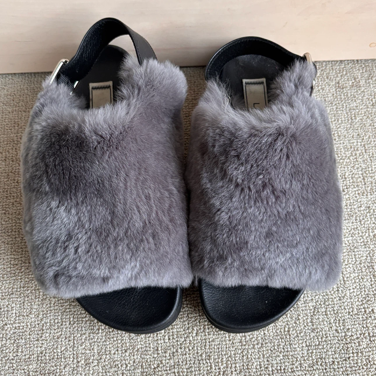 グレーファー　厚底スリングバックサンダルの写真3枚目