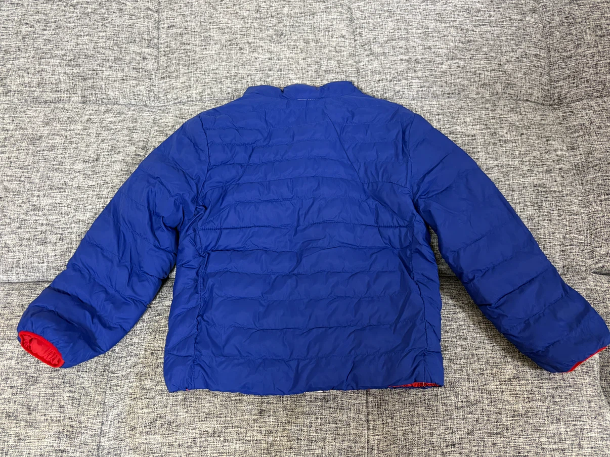 ポロラルフローレン リバーシブル中綿ジャケット 4T 110cmの写真4枚目