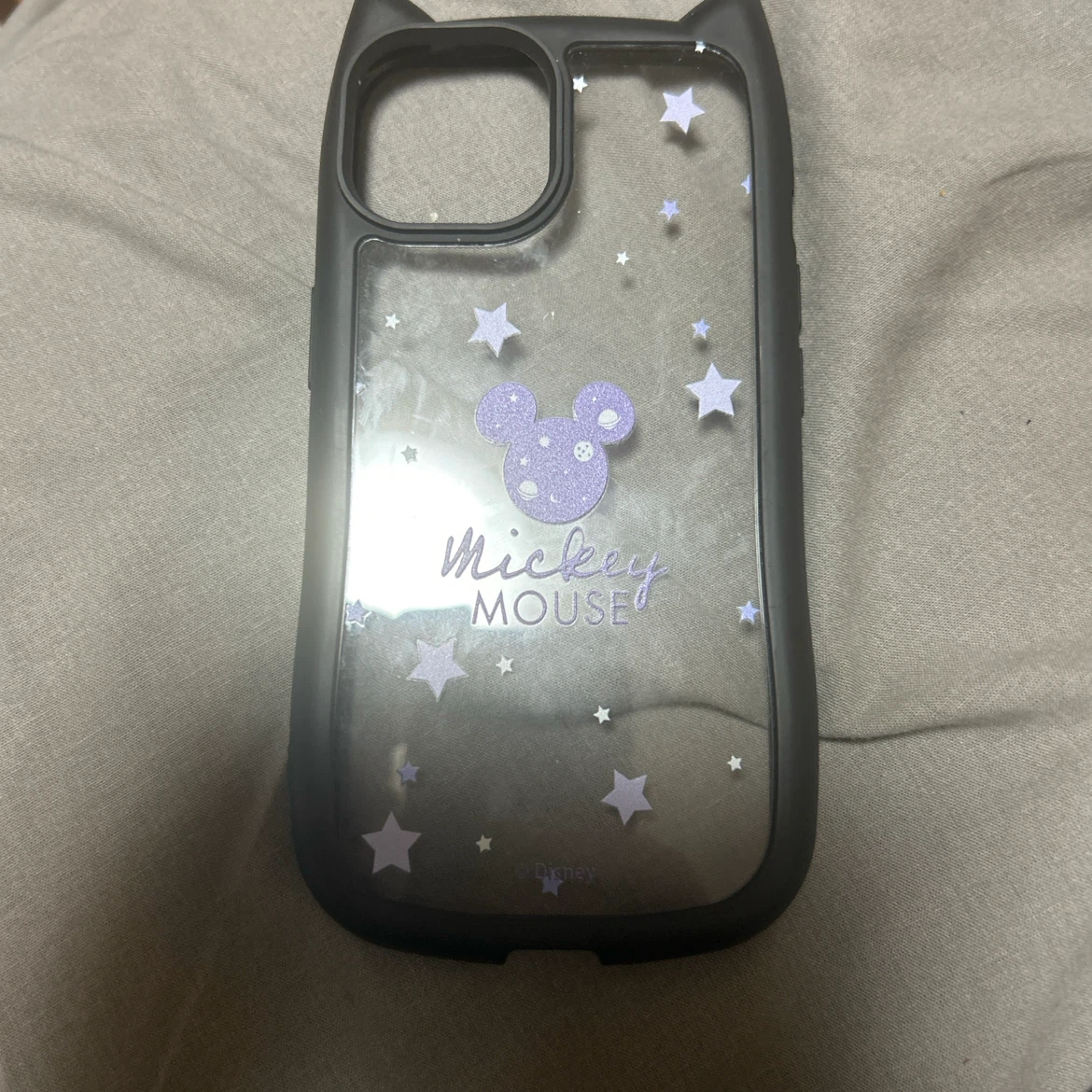 ディズニー ミッキー スマホケース 猫耳