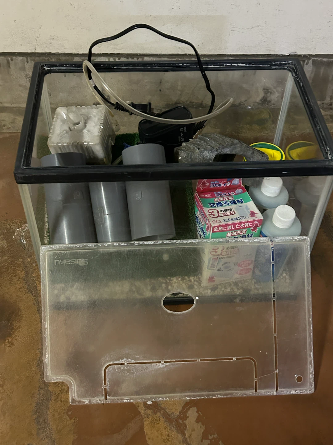 水槽セット 飼育用品まとめ売りの写真2枚目