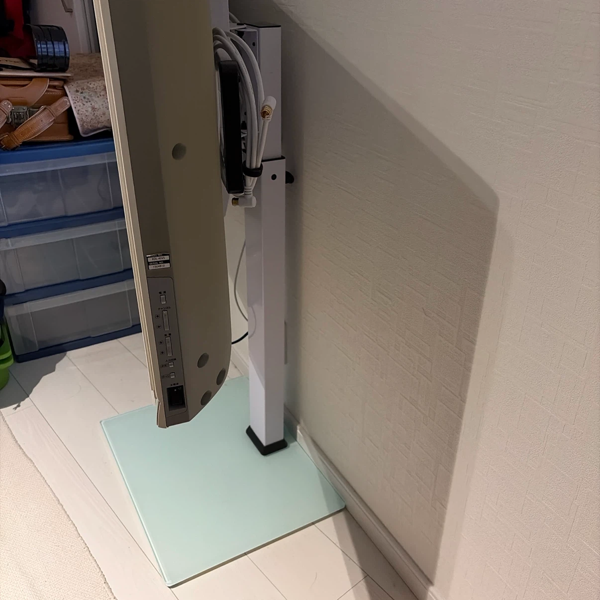ソニー ブラビア 40型 KDL-40V5 テレビスタンド付の写真4枚目