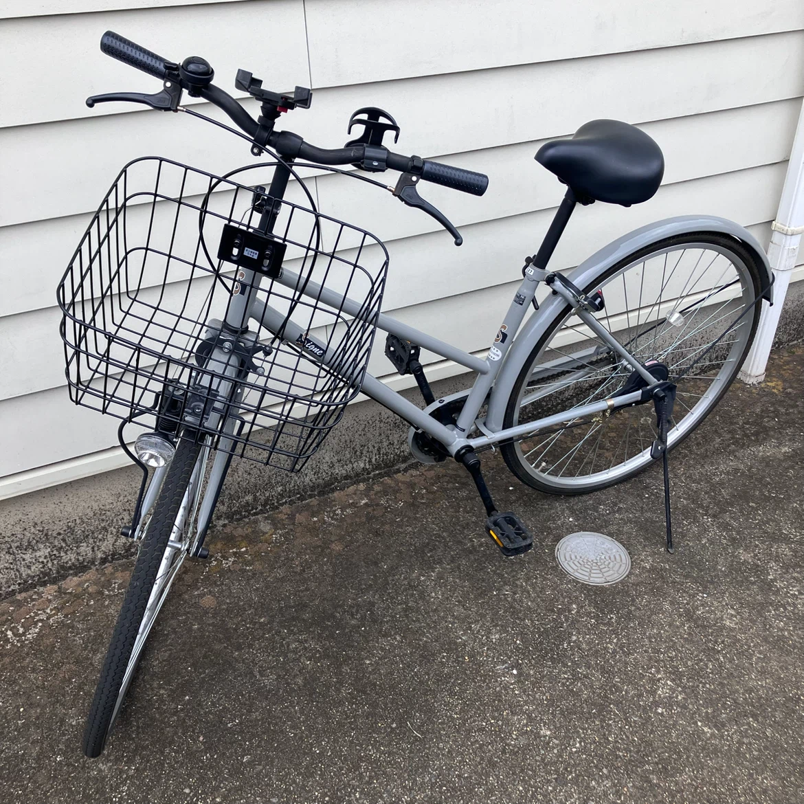 シティサイクル グレー 27インチ