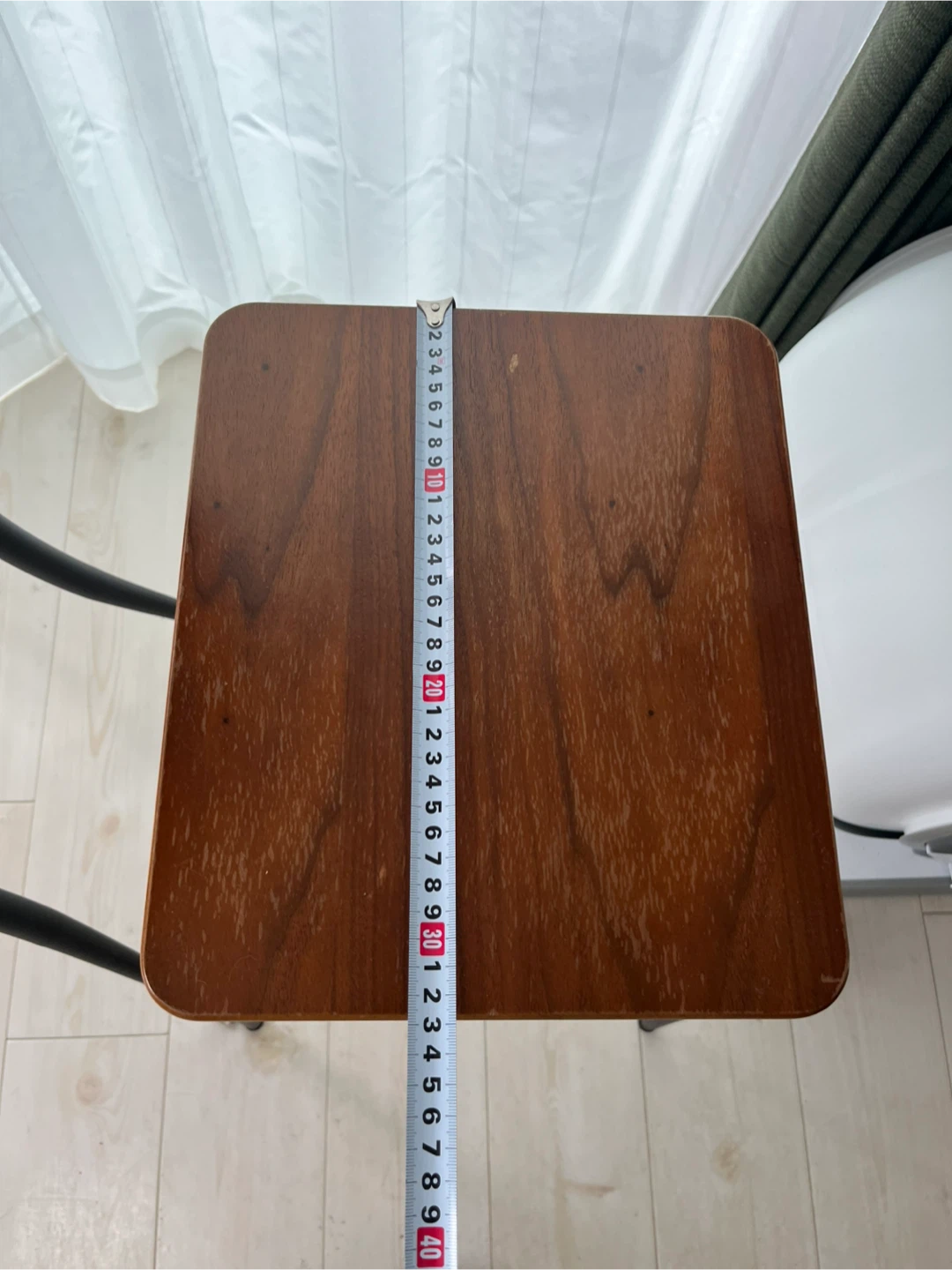 カウンターテーブル スツール2脚の写真7枚目