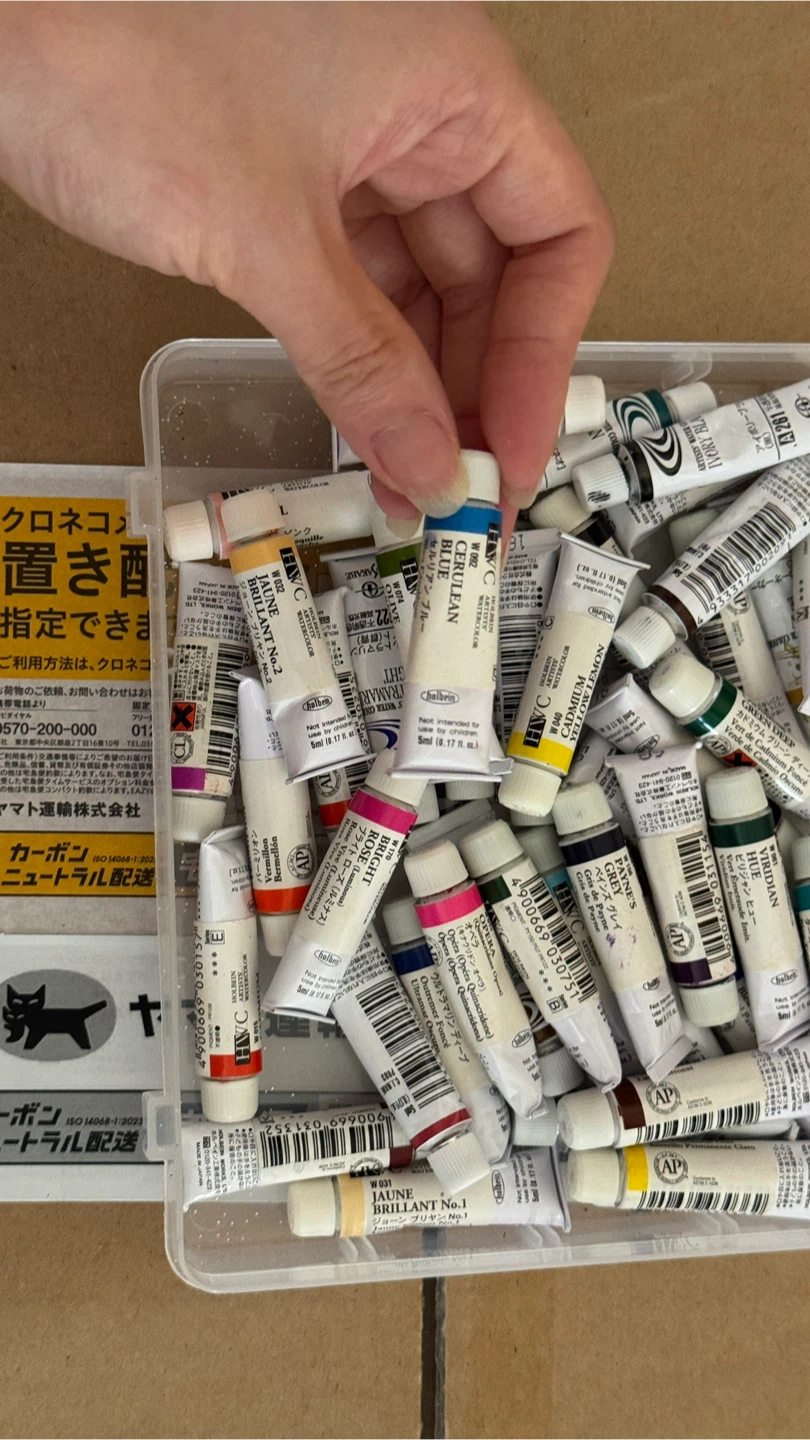 ホルベイン他 水彩絵具 チューブまとめ売りの写真2枚目
