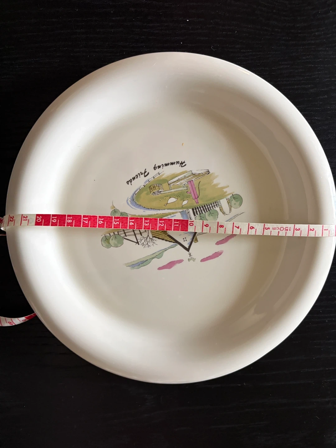 新品未使用 洋皿 ディナーディッシュ 23センチ 4枚での写真3枚目