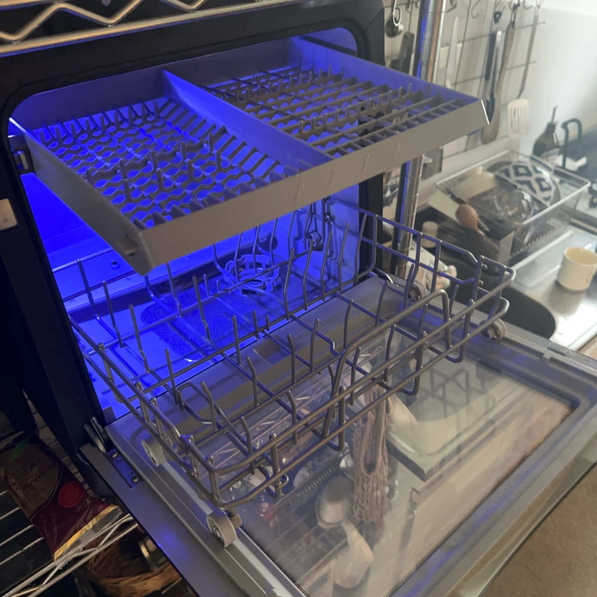 卓上食器洗い乾燥機 ブラックの写真4枚目