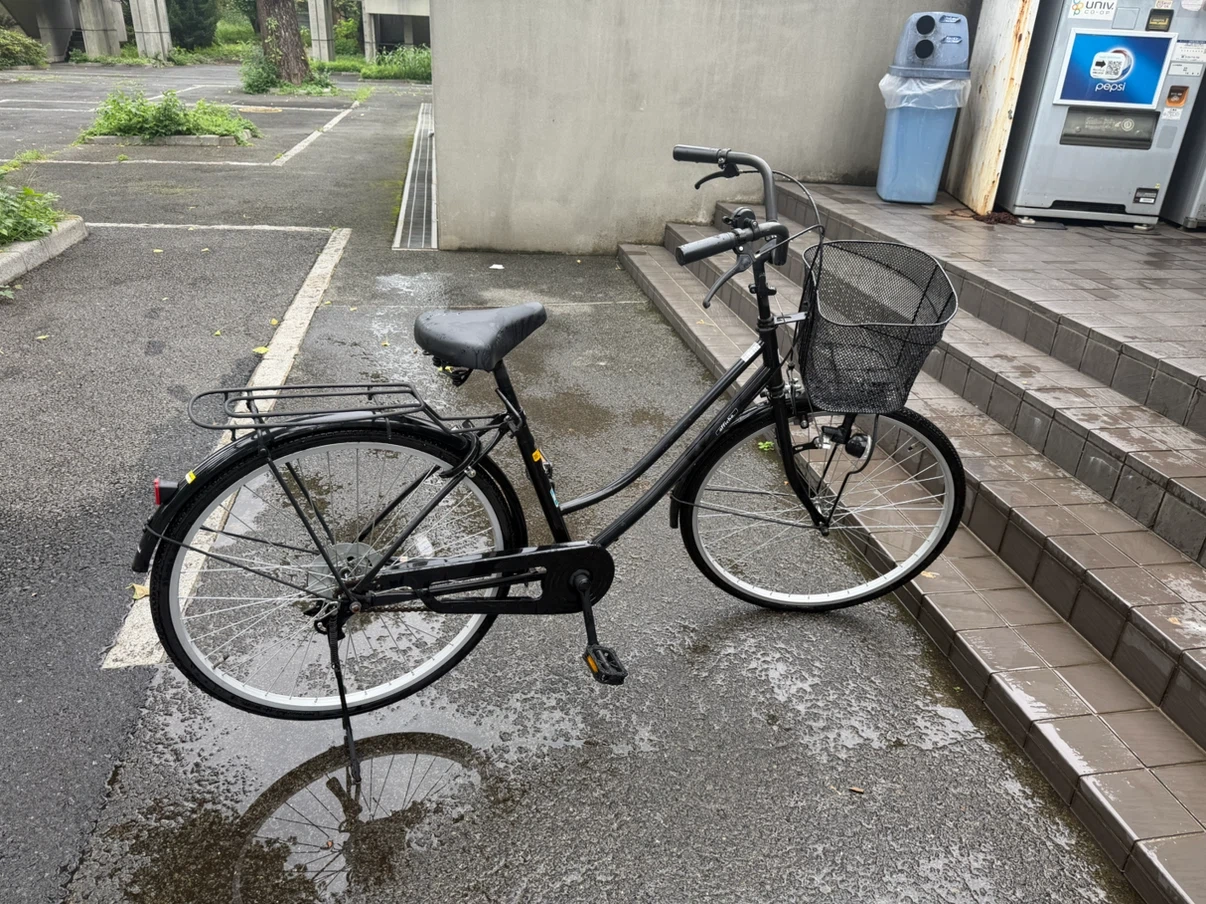 シティサイクル ブラック 自転車の写真2枚目