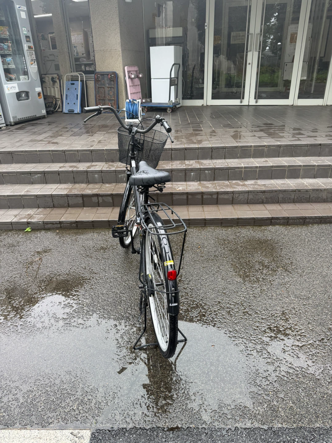 シティサイクル ブラック 自転車の写真3枚目