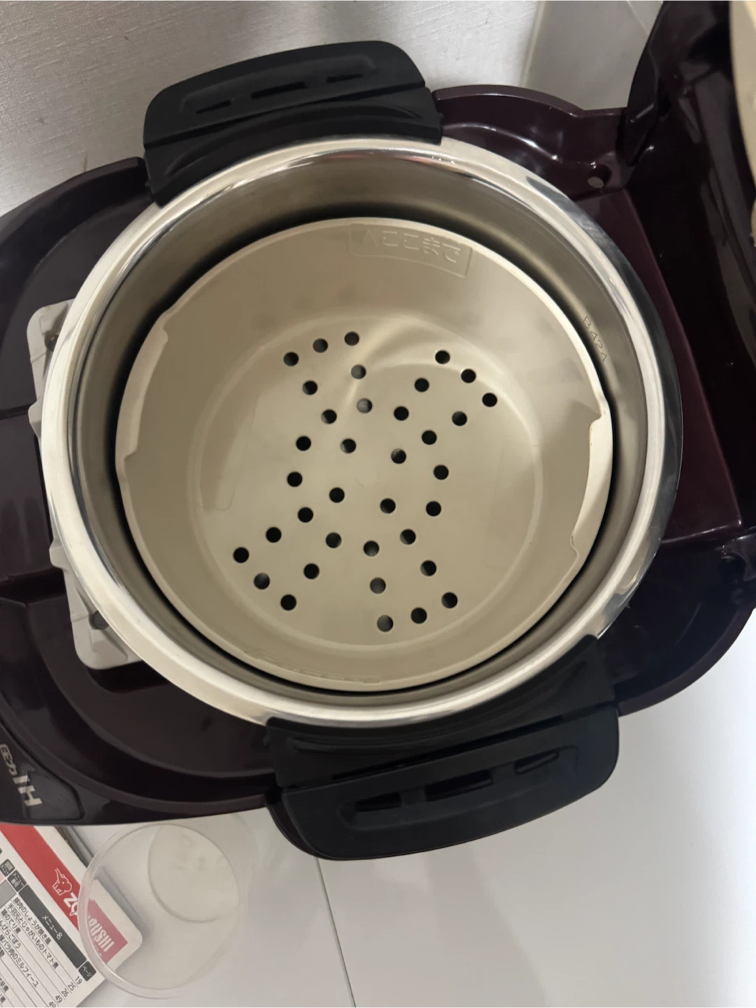 ZOJIRUSHI   EL-MB30-VD 象印 圧力IHなべの写真4枚目