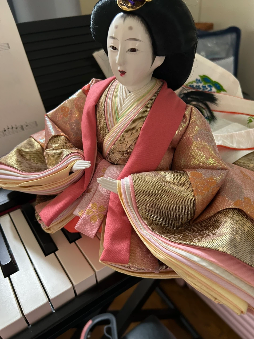 お雛様 1️⃣ 三人官女の写真4枚目