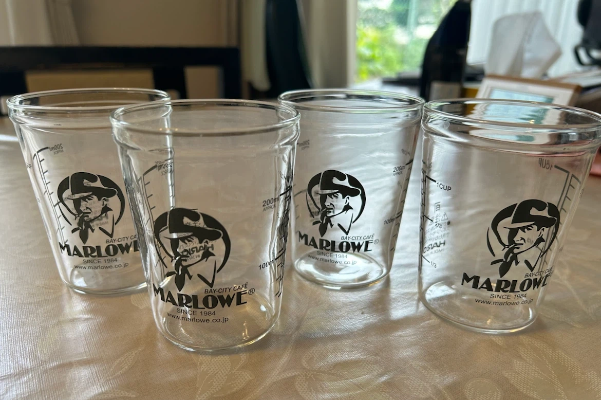 マーロウ ビーカーグラス 4個セット