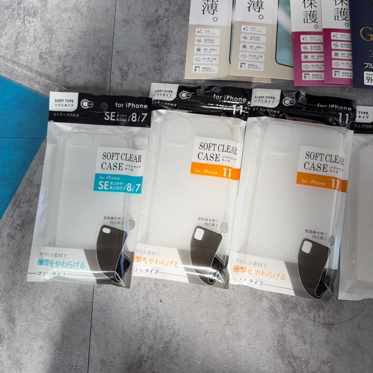 iPhone用 保護フィルム ケース まとめ売りの写真5枚目