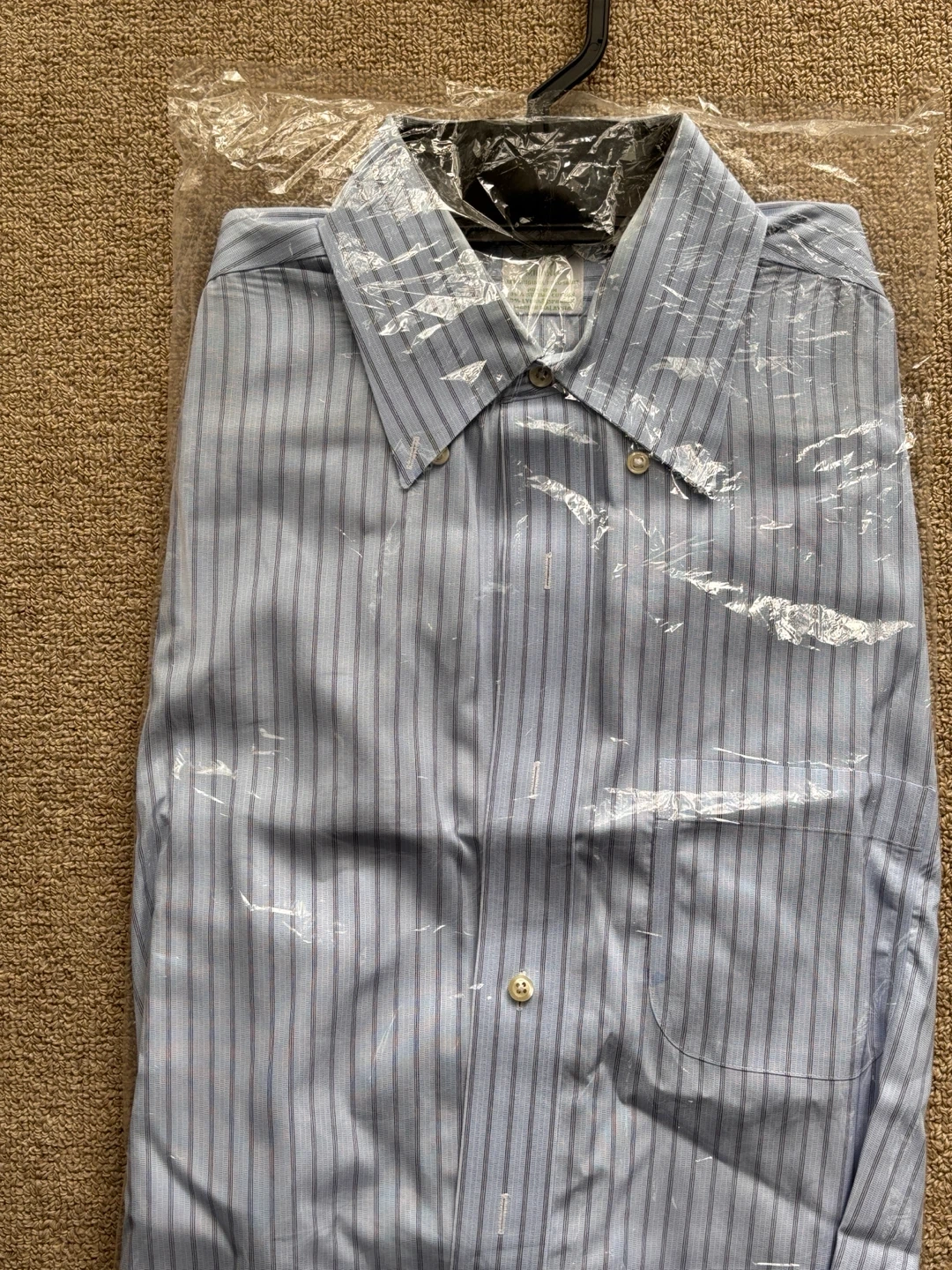 BROOKS BROTHERS/ブルックスブラザーズ ドレスシャツ(ブルーストライプ ボタンダウン)