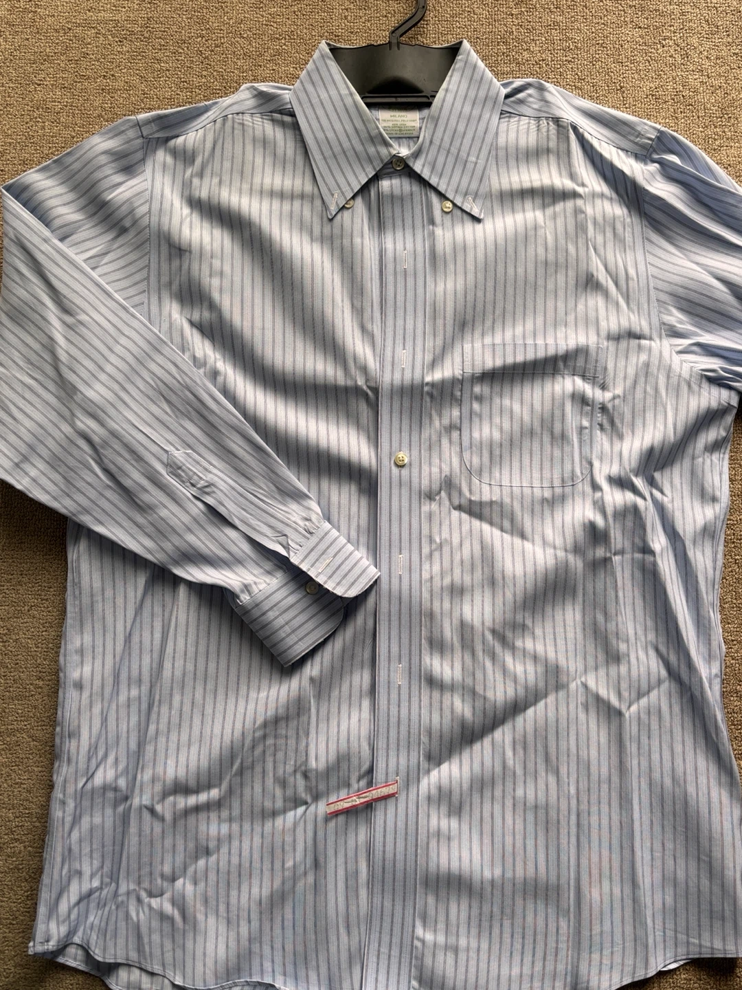 BROOKS BROTHERS/ブルックスブラザーズ ドレスシャツ(ブルーストライプ ボタンダウン)の写真2枚目