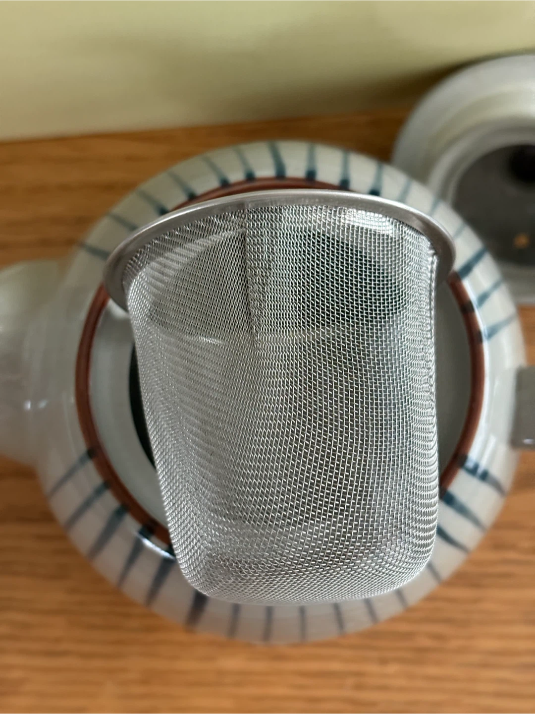 【未使用】手描の器 茶器揃（急須1＋湯呑5客）箱付きの写真5枚目