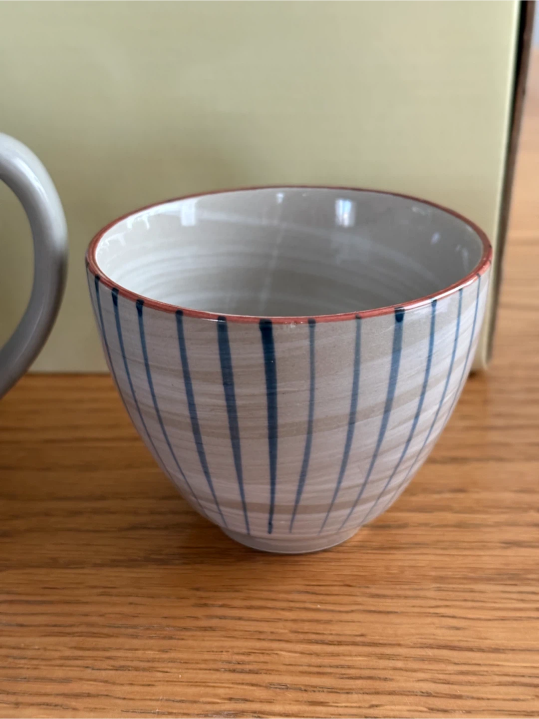 【未使用】手描の器 茶器揃（急須1＋湯呑5客）箱付きの写真6枚目