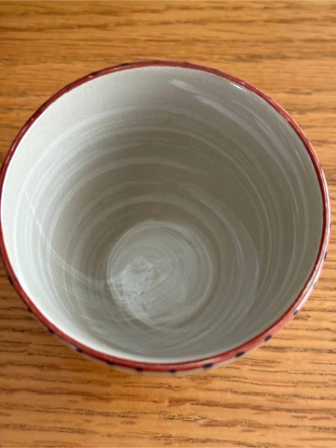 【未使用】手描の器 茶器揃（急須1＋湯呑5客）箱付きの写真7枚目