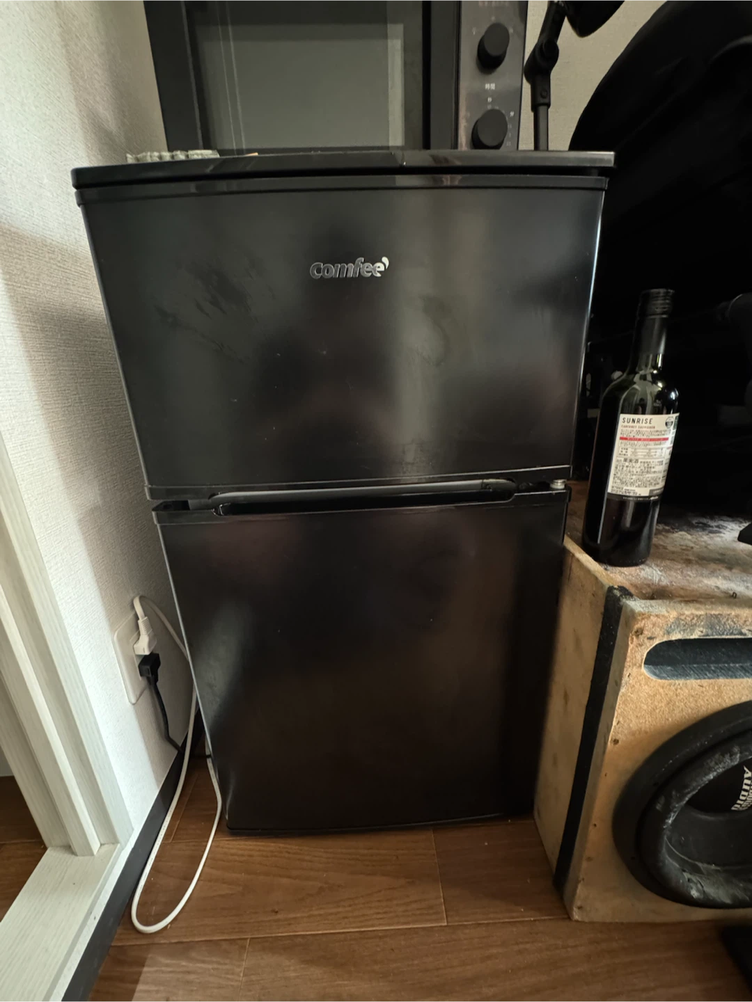 【引き取り限定】COMFEE’ 冷蔵庫90L＋電子レンジ17Lセットの写真6枚目