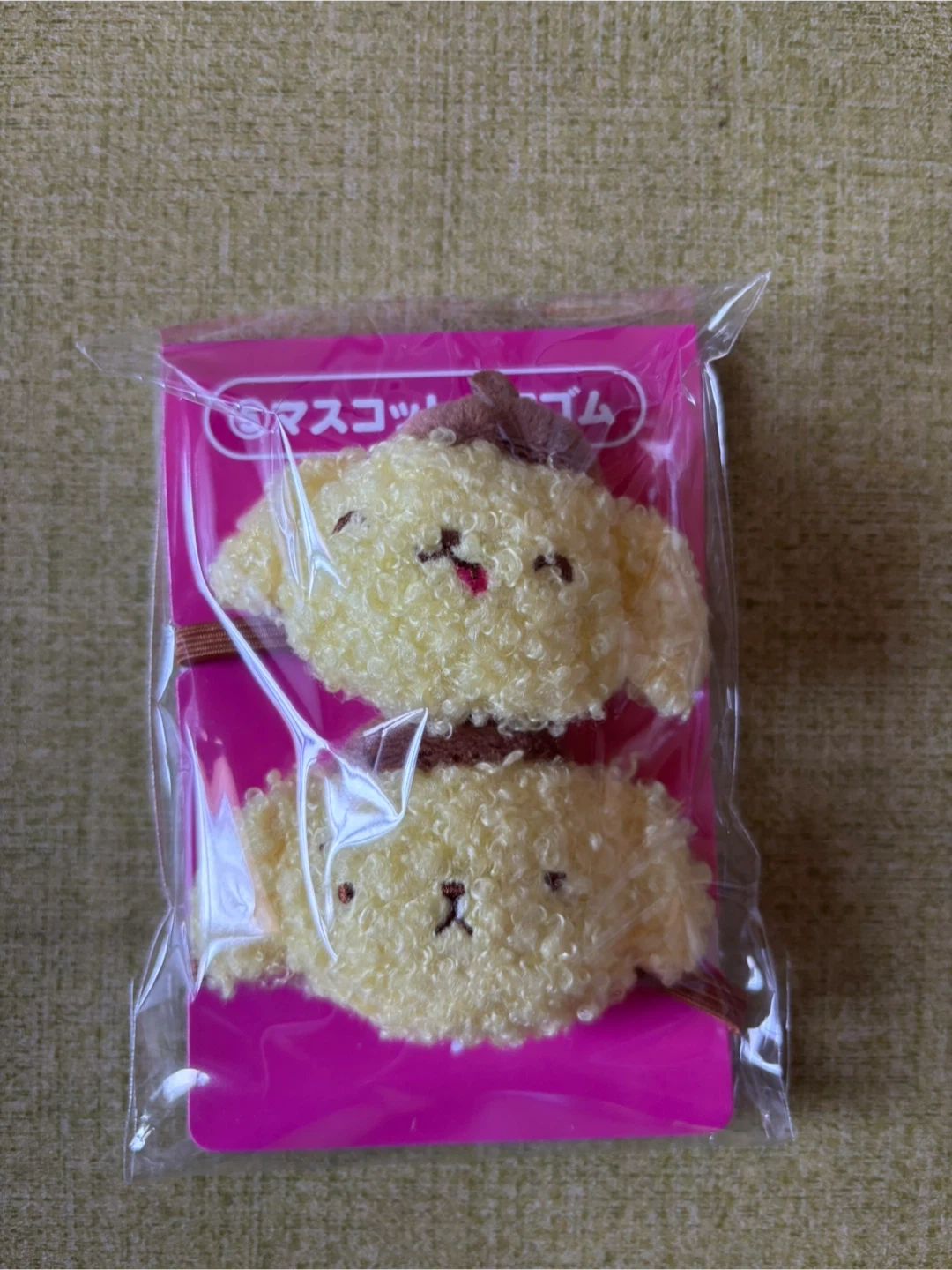 ポムポムプリン マスコットゴム 2個セット