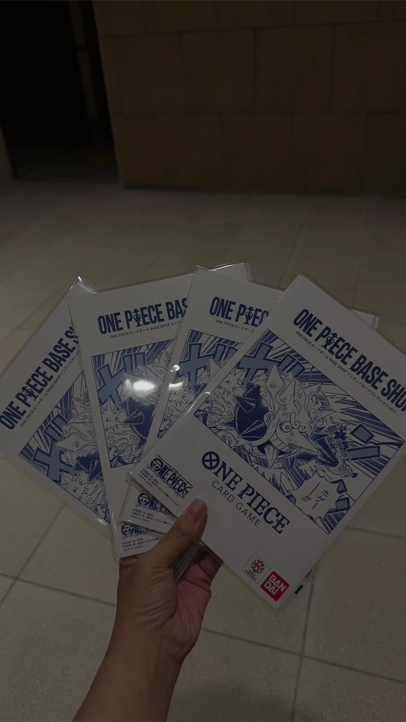 ONE PIECE BASE SHOP リミテッドカードコレクション vol.1 4個セット