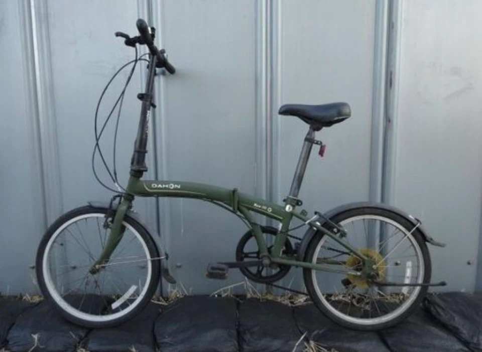 ダホン 折りたたみ自転車 カーキ