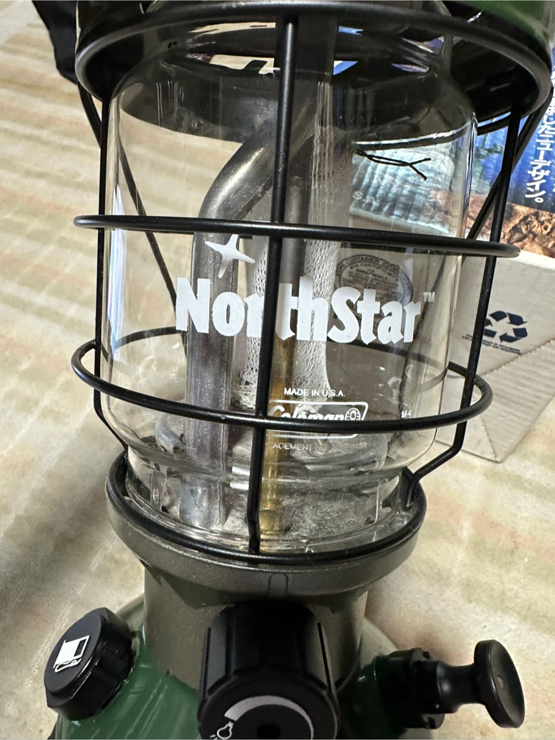 Colman NorthStar  ガソリンランタンの写真7枚目