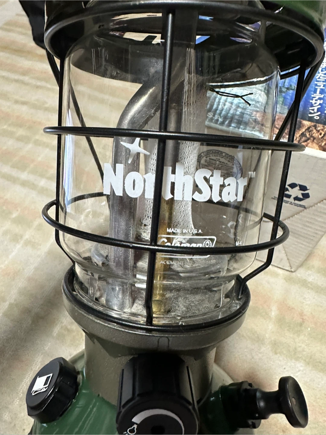 Colman NorthStar ガソリンランタンの写真7枚目
