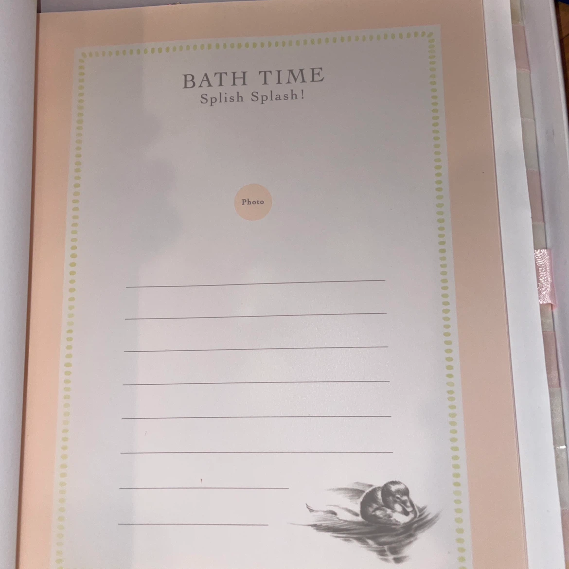 ノードストローム ベビー記念日誌 ピンクの写真6枚目