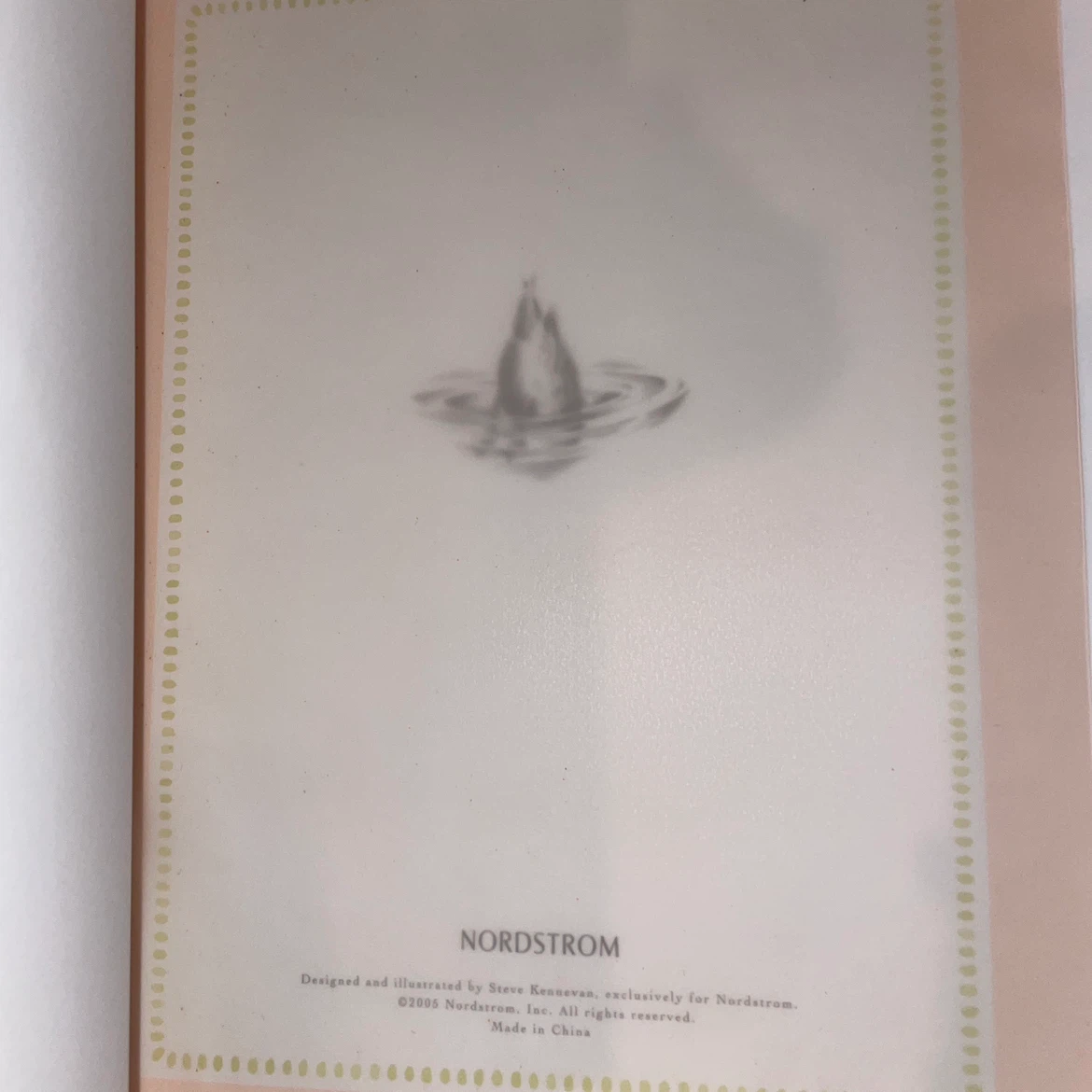 ノードストローム ベビー記念日誌 ピンクの写真8枚目