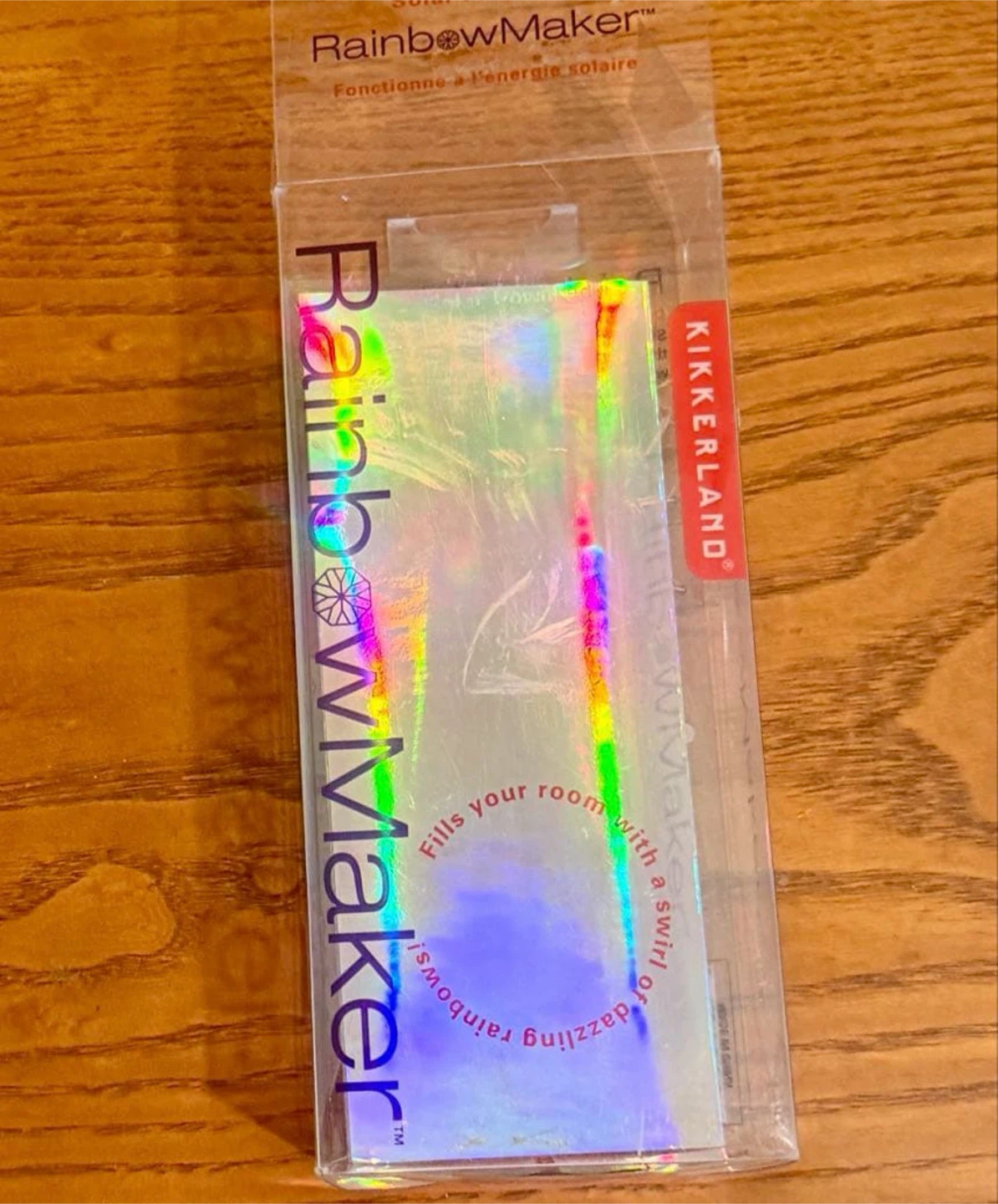 部屋の中でキラキラ虹をつくる！レインボーメーカー箱と説明書付きの写真2枚目