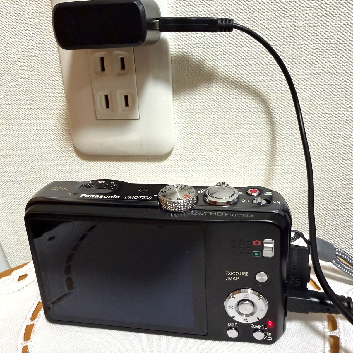【美品】パナソニック デジタルカメラ DMC-TZ30 ブラックの写真9枚目