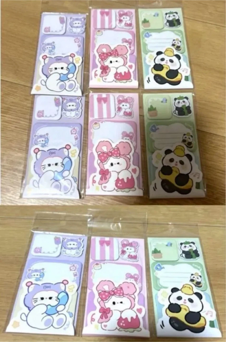 動物付箋 9個セット