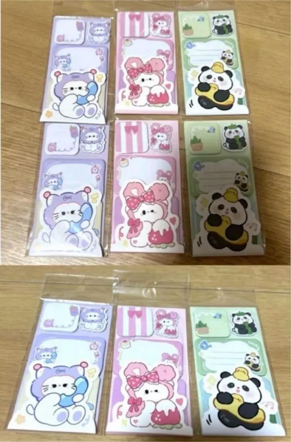 動物付箋 9個セット