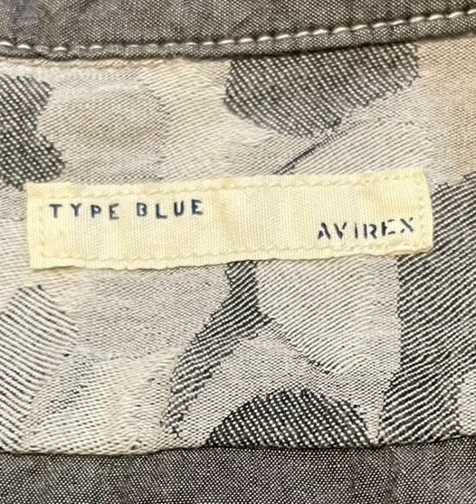 AVIREX デニムシャツワンピースの写真4枚目