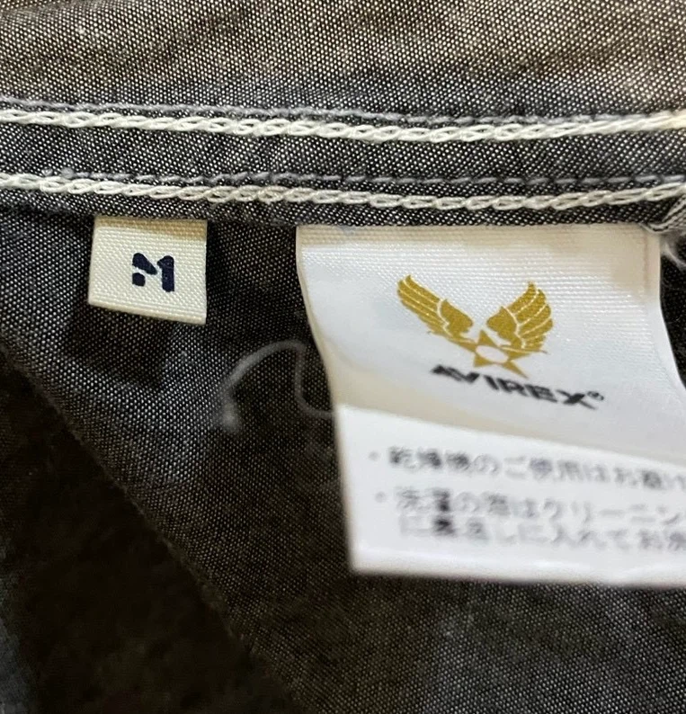 AVIREX デニムシャツワンピースの写真5枚目