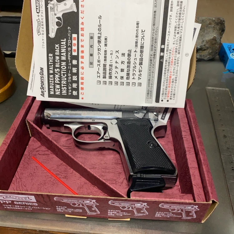 マルゼン ワルサー PPK/S シルバーの写真3枚目