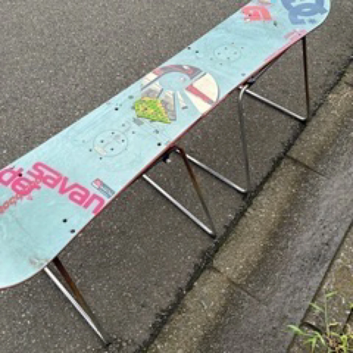 スノーボード板 スツール ベンチの写真2枚目