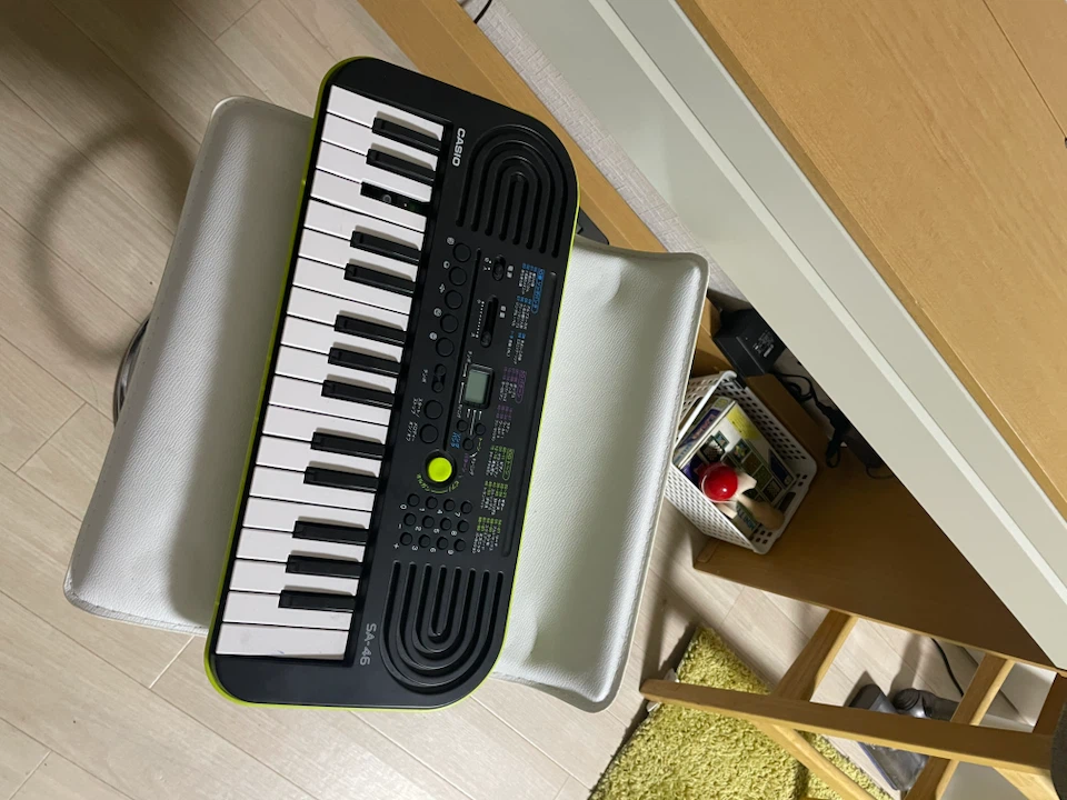 カシオ ミニキーボード SA-46