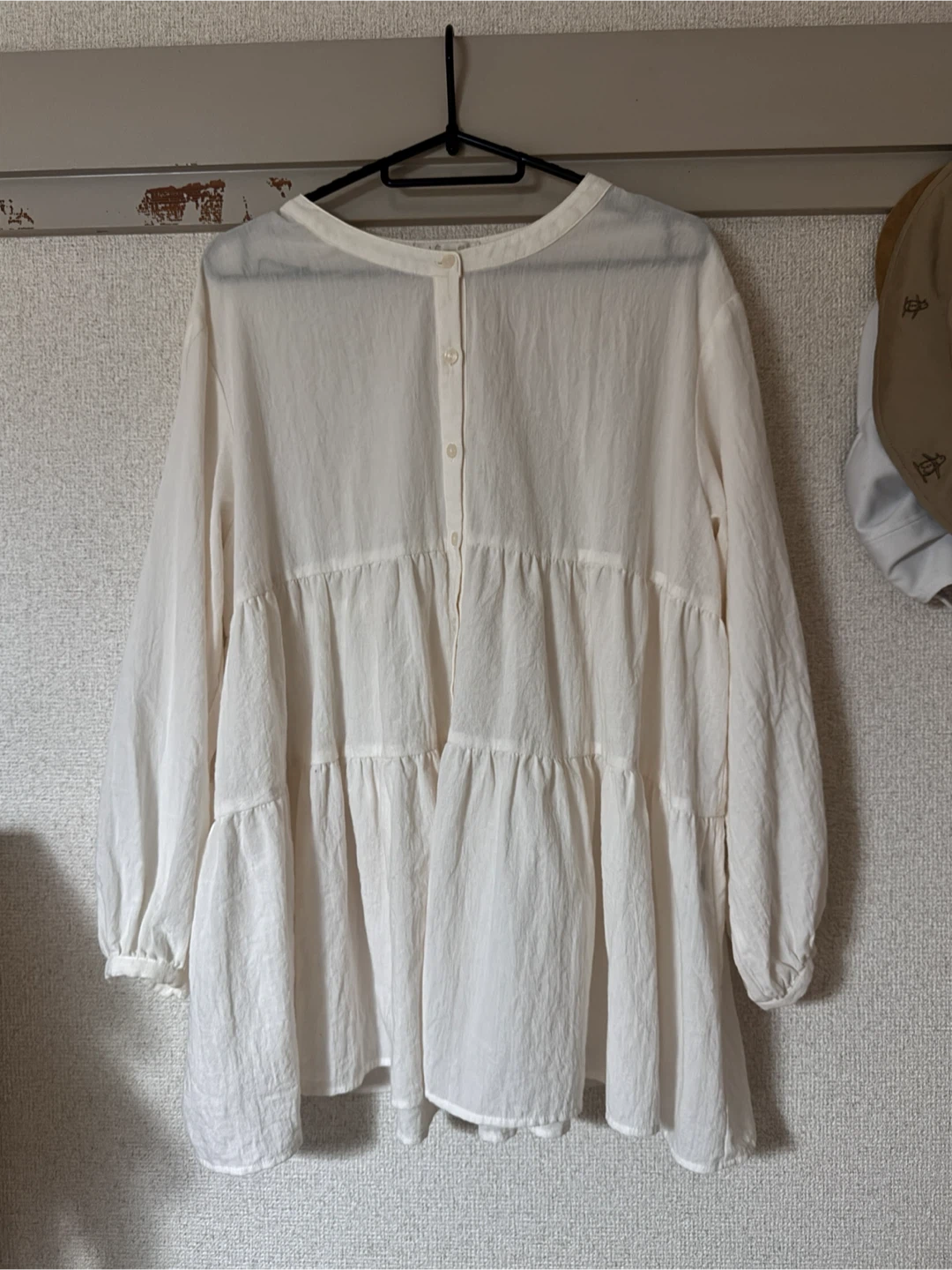 ティアードブラウス ホワイト